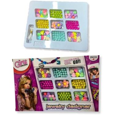 Imagem de Kit Joias Bijuterias Infantil Moda Criativo Várias Peças Coloridas par