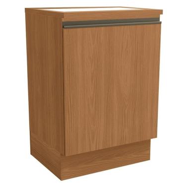 Imagem de Balcao Para Cooktop Com Tampo 60 Cm 1 Porta Maxxi G742 Canela Kappesberg Canela