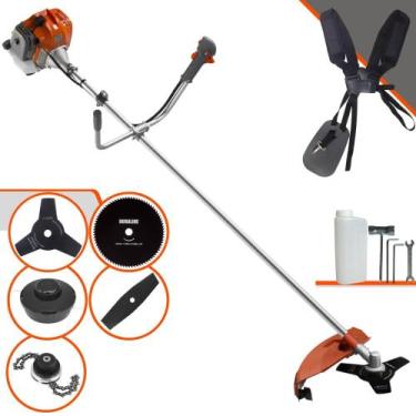 Imagem de Roçadeira Cortador de Grama Profissional Tekna RL520ACN-TK À Gasolina 