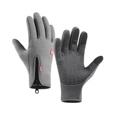 Imagem de Luvas de ciclismo ao ar livre, bicicletas para calor e antiderrapantes