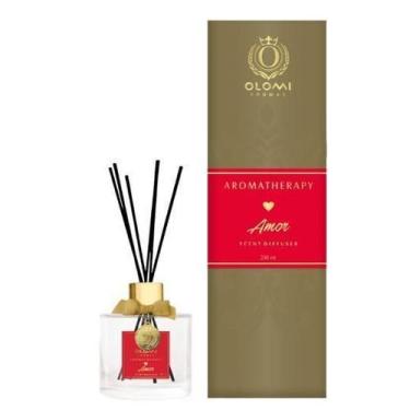 Imagem de Difusor Varetas Aromatizador Ambientes 200Ml - Amor - Olomi Aromas