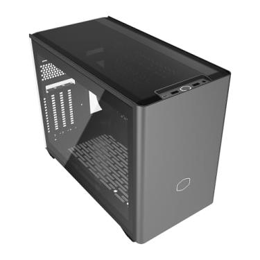 Imagem de Cooler Master NR200P MAX SFF Small Form Factor Mini-ITX Case with Custom 280mm AIO, 850W SFX Gold PSU, Triple-Slot GPU, Premium PCIe Gen4 Riser, Tempered Glass or Vented Panel Option