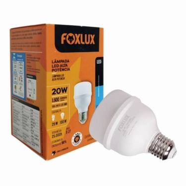 Imagem de Lâmpada Led Alta Potência Foxlux 20w 6500k Luz Branca