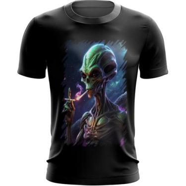 Imagem de Camiseta Dryfit Alien ET Fumando Alienígena 1 - Kasubeck Store, Baby L