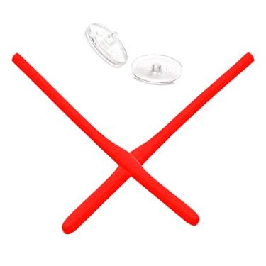 Imagem de Mryok Meia de substituição para óculos Oakley Keel Blade – vermelha