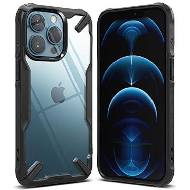 Imagem de Capa Anti Impacto Ringke Modelo Fusion X Compatível com iPhone 13 Pro (6.1 Pol) (Preto)