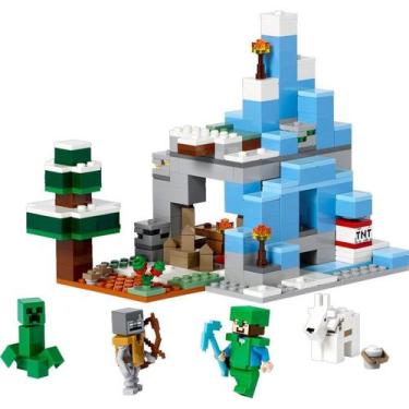 Imagem de Lego Minecraft The Frozen Peaks 21243 304 Peças