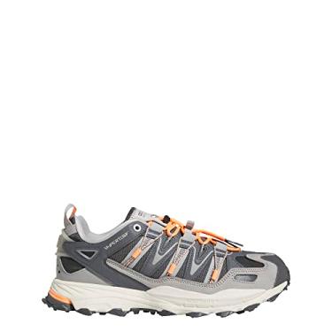 Imagem de adidas Hyperturf Tênis masculino com cadarço casual - cinza, Cinza cinco/cinza um/feixe laranja, 45