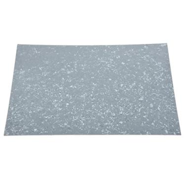 Imagem de Dopro Folha de material de captador de baixo para guitarra em branco de 28 x 43 cm sem corte 29 x 43 cm pérola branca (corte seu próprio guarda-choques)