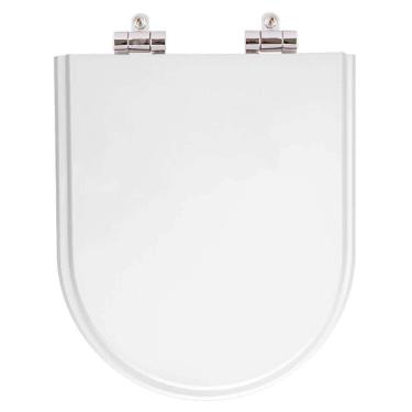 Imagem de Assento Sanitário Poliester Soft Close Smart Branco para vaso Celite