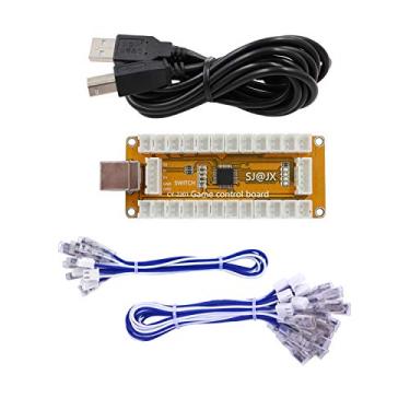 Imagem de SJ@JX Codificador USB Arcade Game Zero Delay Gamepad Controle Joystick para Nintendo Switch PC PS3 Raspberry Pi