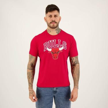 Imagem de Camiseta NBA Chicago Bulls Playoff Vermelho-Masculino