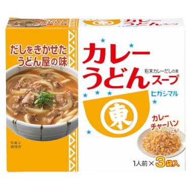 Imagem de Preparo Para Caldo de Udon com Curry 51g 3p Higashimaru Japão