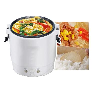 Imagem de Panela Elétrica De Arroz 24v Bivolt (caminhão) K2 Capacidade de 1L (1L capacity),Potência de 100W (180W power),Cesto interno removível (Removable inner basket),Desligamento automático (Automatic shut-off),Sistema de aquecimento em ambos os lados (Heating system on both sides)