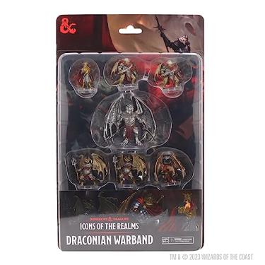 Imagem de WizKids D&D Icons of The Realms Draconian Army Miniature Figures