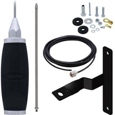 Imagem de Antena Móvel Px 2,70 metros Suporte Dianteiro Mercedes Bicudo Cabo Alo