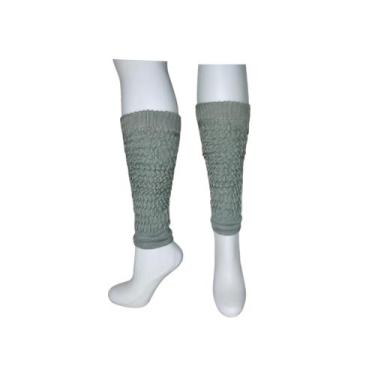 Imagem de 1 Par Meia Polaina Colorida Feminina Fitness Ginástica Treino Aeróbica