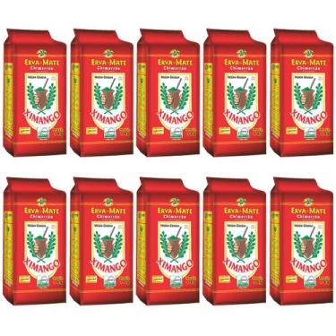 Imagem de Conjunto 10 Erva-mate De Chimarrão Moída Grossa 1kg Ximango