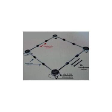 Imagem de Pé Geladeira Fogão Suporte Girafacil Preto - Quality - Quality 