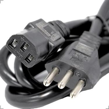 Imagem de Cabo de Força Novo Padrão INMETRO 10A de 5 Metros - Win Cabos