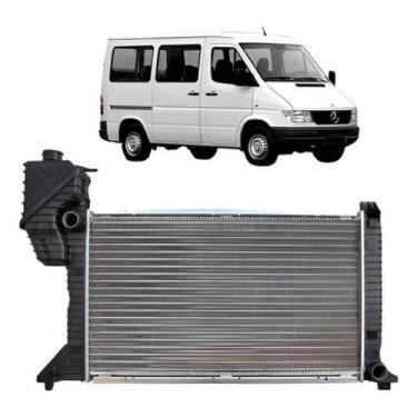 Imagem de Radiador Sprinter 310/312 1997 A 2012 C/ Reservatório Manual - RTECH