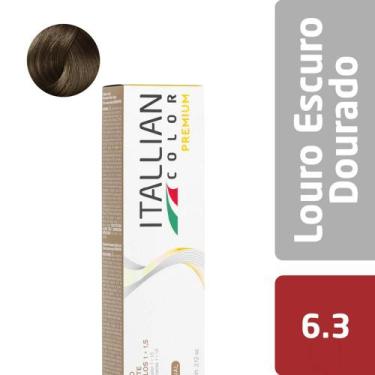 Imagem de Coloração Tinta Cabelos Tons Naturais 60g Escolha sua Cor Itallian Col