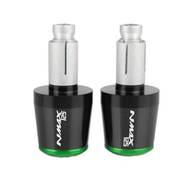 Imagem de Extremidades de manoplas de guidão de motocicleta, tampas de extremidade de manoplas, acessórios deslizantes de peso para NMAX 155 NMAX155 NMAX 125 NMAX125 2015-2017
