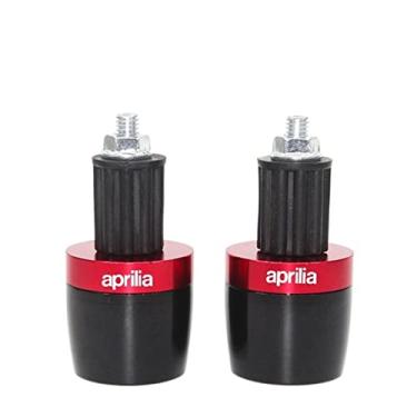 Imagem de Extremidades de manoplas de guidão de motocicleta, tampas de extremidade de manoplas, acessórios deslizantes de peso para Aprilia RS 125 1000 R RSV4 V4R 250 RX50 650 750 200 500 2020