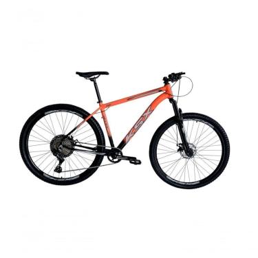 Imagem de Bicicleta Aro 29 Ksx Sd7 12v Garfo Com Trava K7 11/50 Freios Hidráulicos Kit 1x12 - Preto/laranja Tam. 21