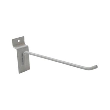 Imagem de Gancho Painel Canaletado Simples Branco 4,5mm x 10cm MS10018