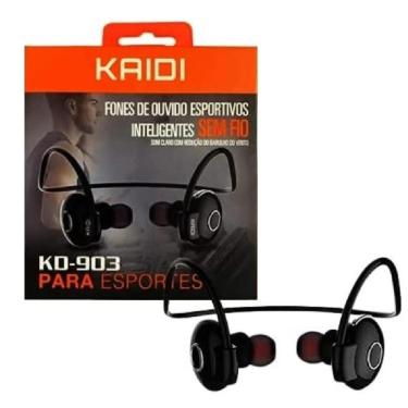Imagem de Fone De Ouvido Bluetooth 5.3 Sem Fio Sport Acadêmia Bike Corrida Kd-903