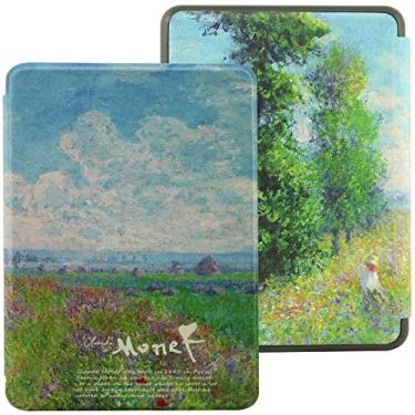 Imagem de GUKSRASO Capa para 6.8" Kindle Paperwhite 11ª Geração/Signature Edition (2021 Modelo: M2L3EK/M2L4EK) - Capa Protetora Feita de Material PU, Despertar/Suspender Automático Inteligente