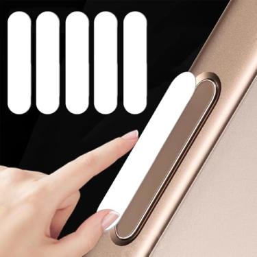 Imagem de Protetor de botão de câmera de vidro temperado para iPhone 16 Plus Pro Max película protetora branca antiarranhões para iPhone 16 16Pm