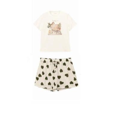 Imagem de Pijama Feminino Malha Plus Size Marialicia Ref. 0183591-Feminino