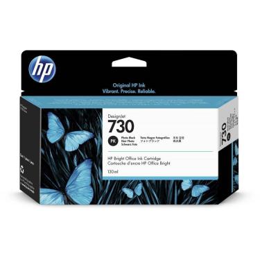Imagem de Cartucho De Tinta Hp 730 Preto Foto Pluk 130 Ml - P2v67a