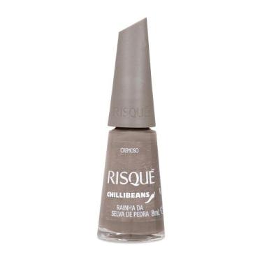 Imagem de Esmalte Risqué & Chilli Beans Rainha da Selva de Pedra 8ml, 8ML, Cinza
