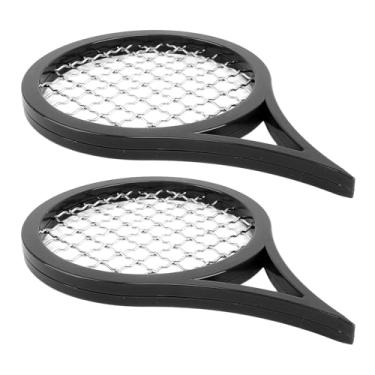 Imagem de Generic Raquete de Cabelo Torção Pente Escova de Ondulação para Cabelos Cacheados 2pcs Pente de Torção de Cabelo Portátil Plástico 1x13x20cm (Preto)