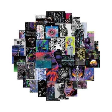 Imagem de Adesivos Gráficos Ácidos Harajuku Para Crianças DIY Skateboard Laptop 