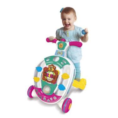 Imagem de Andador Didático Empurrador Baby Walker Rosa Maral - Maral - Desperte 