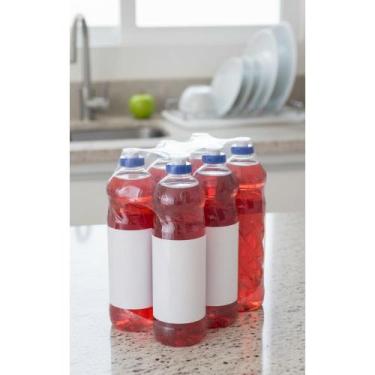 Imagem de Detergente Maçã 500ml C/6 - Limpeza Brilhante Rápida - Congratulations