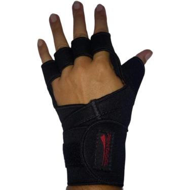 Imagem de Luva de Musculação Pentagol Neoprene com Munhequeira-Unissex