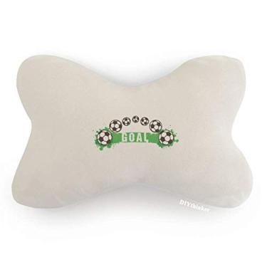 Imagem de DIYthinker Almofada de apoio de cabeça para decoração de pescoço e futebol americano americano