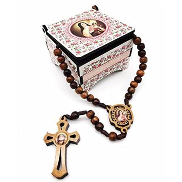 Imagem de Terço Santa Teresinha Com Caixinha Estampada
