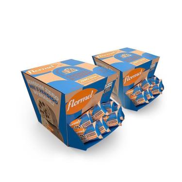 Imagem de Kit Bombom Flormel de Chocolate Branco Cookie Cream - 2 Caixas c/ 18 Unidades-Unissex