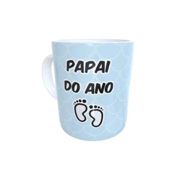 Imagem de Caneca De Cerâmica Papai Do Ano Presente Dia Dos Pais - Mago Das Camis