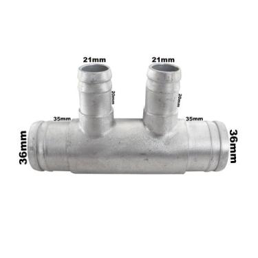 Imagem de Conexão Radiador 2 Saídas Fiat Palio Siena Strada - PARAISO DAS MANGUE