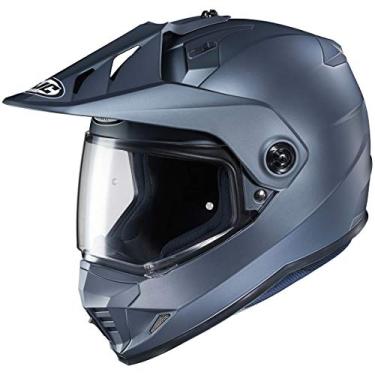 Imagem de Capacete de Motocicleta Esportivo Duplo DS-X1 Masculino Sólido HJC – Antracite/Médio
