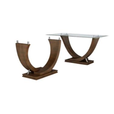 Imagem de Base Mesa Jantar Atila - Tommy Design - Movelaria Fragata, Imbuia