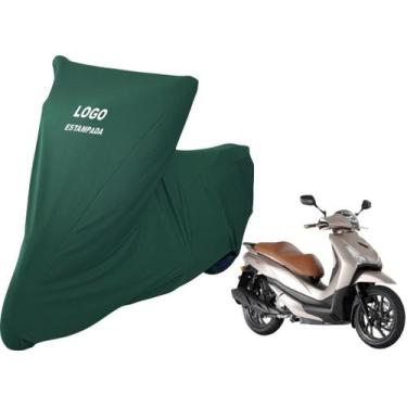 Imagem de Capa Para Proteger Motocicleta DafraCitycom HD 300 Com Logo - Mz, Verd