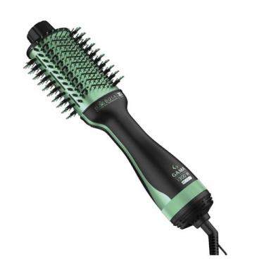 Imagem de Escova Secadora Babosa Brush 3D Bivolt 1300W Gama, Preto e Verde, Bivo